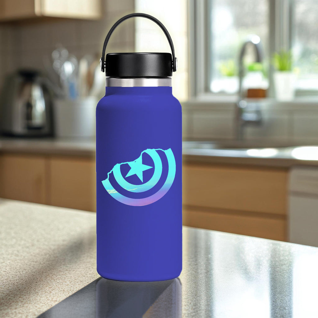 Broken Shield Vinyl Decal