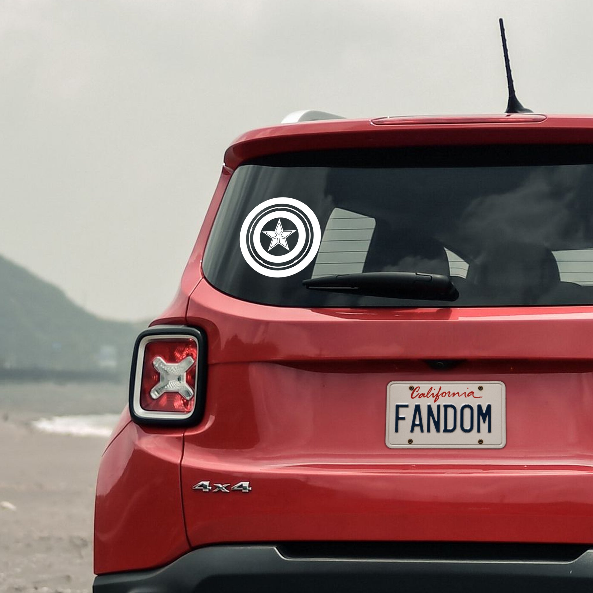 New Shield Vinyl Decal