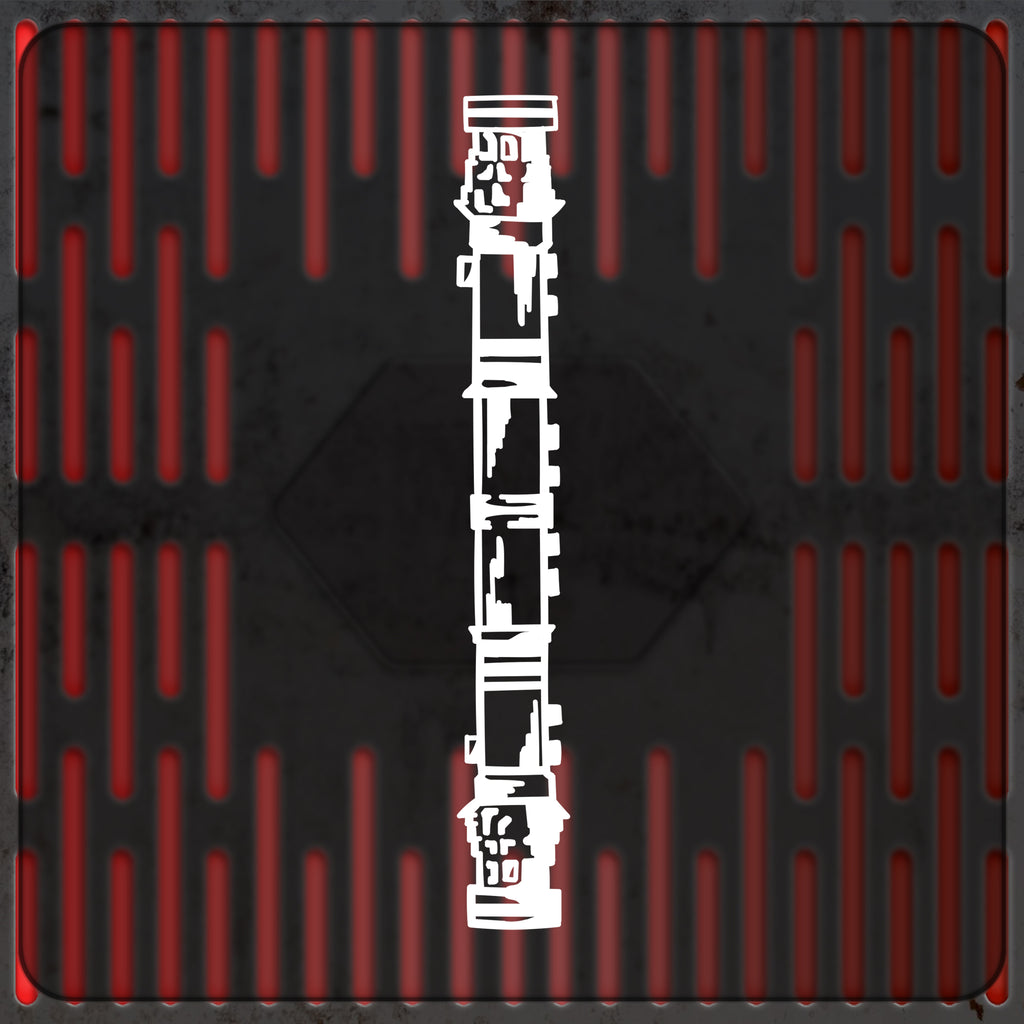 The Apprentice's Saber Vinyl Decal