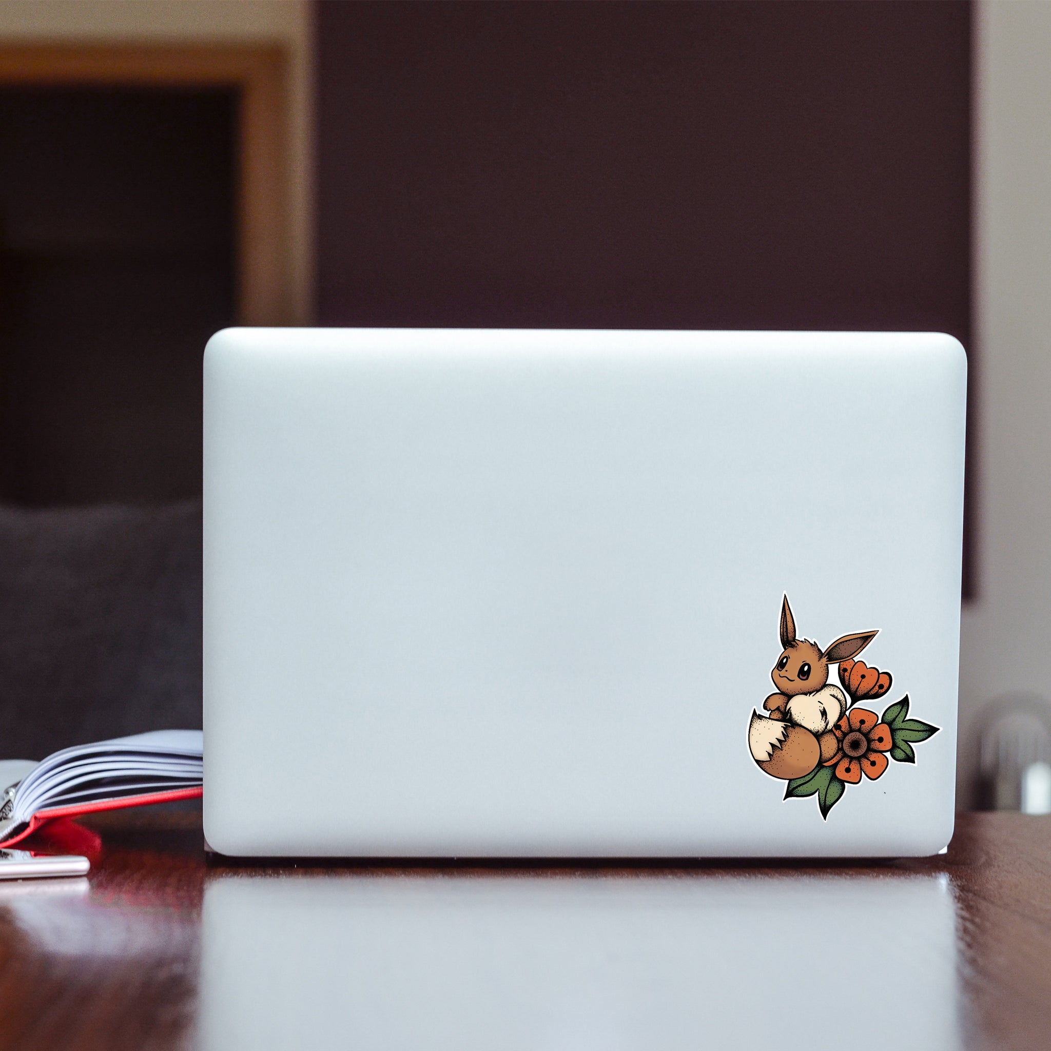Evolution Fox Vinyl Sticker