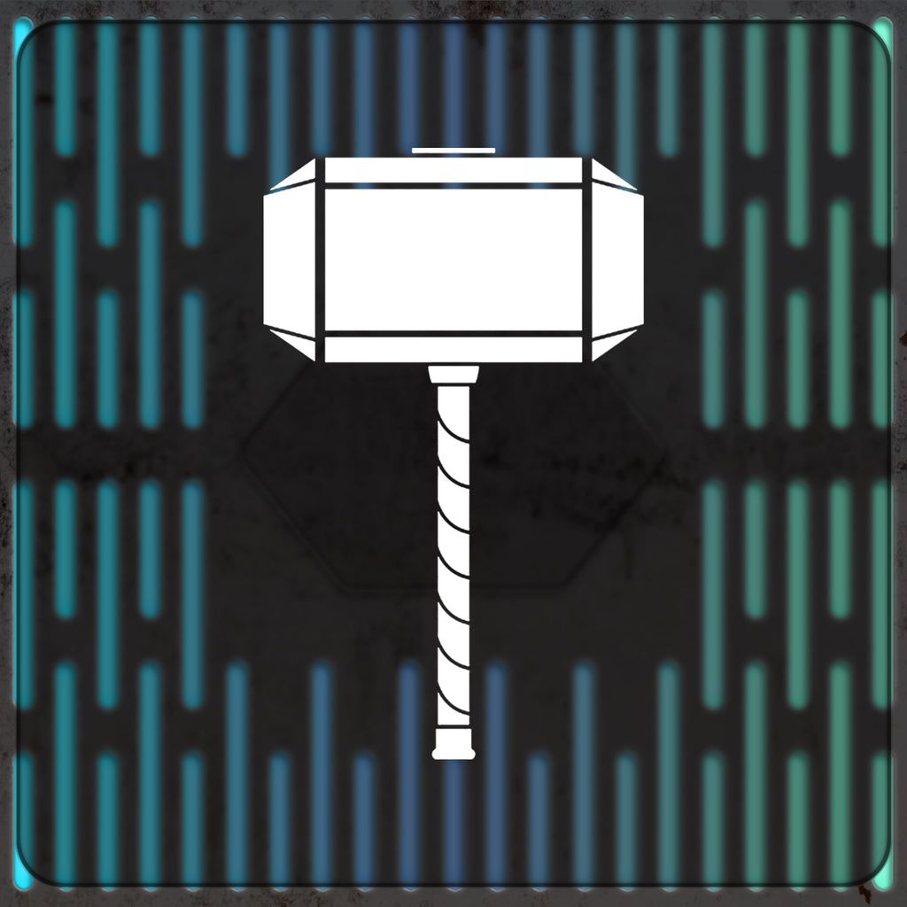 Mjolnir Vinyl Decal