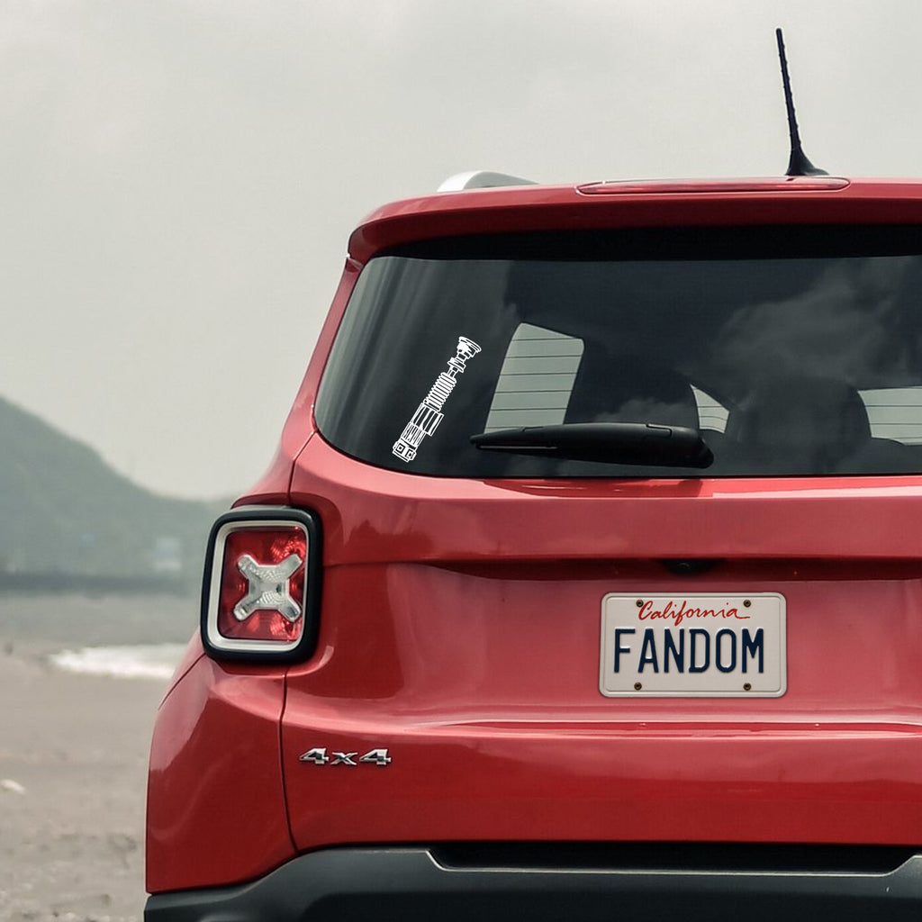 The Master's Saber Vinyl Decal