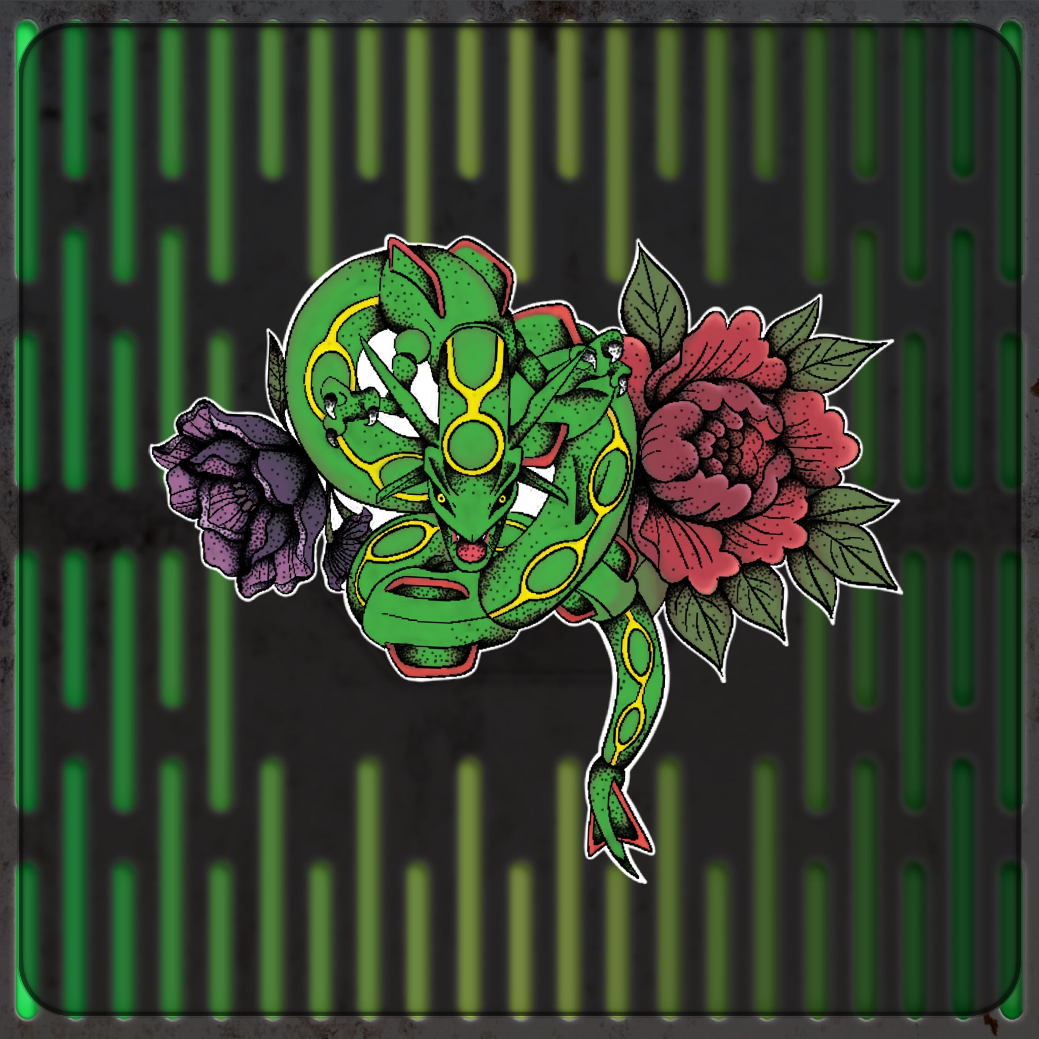 Legendary Sky Dragon Vinyl Sticker