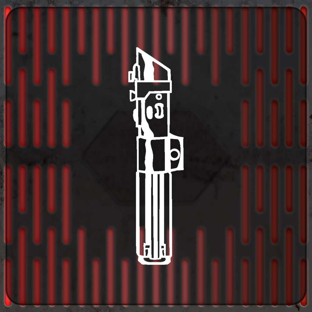 The Dark Father's Saber Vinyl Decal